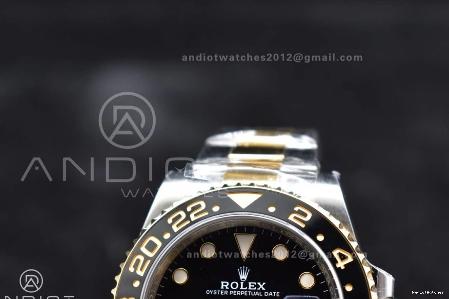 Best GMT-Master Edition Clean 904L VR Versatile Two Tone 116713 1:1 II Steel SS YG 871 1112